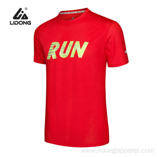 Workout Printing Mens T-shirts Custom Tshirt Sport Uniform